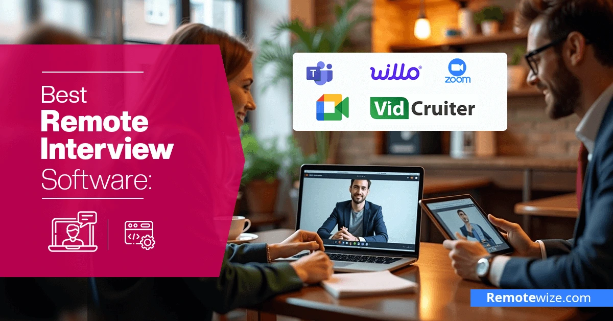 Remote interview software