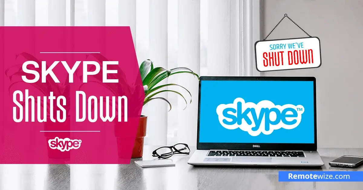 Skype shuts down