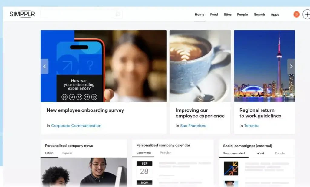 simpplr intranet
