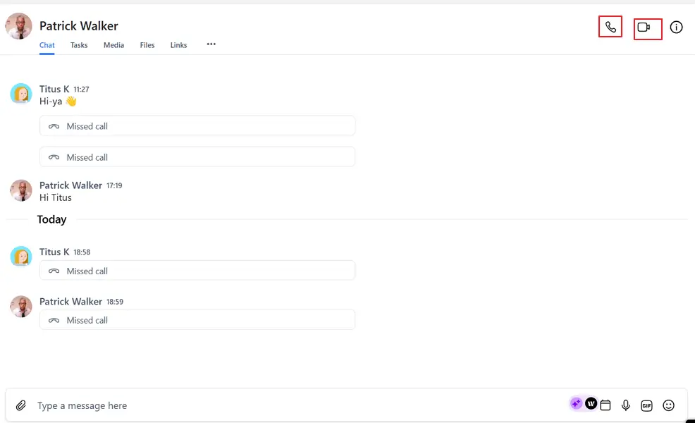 chanty video and audio calls
