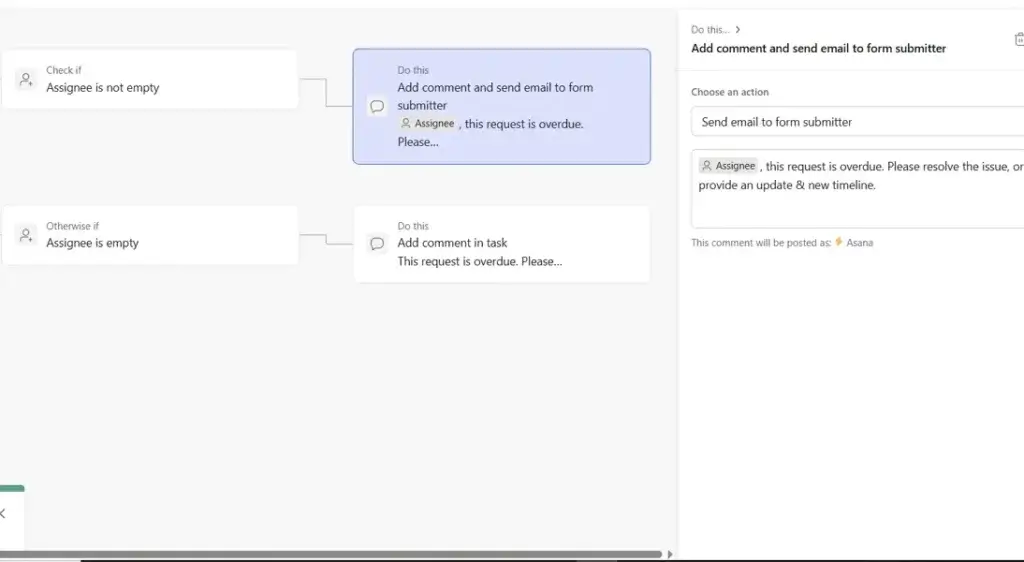 automate rules on asana
