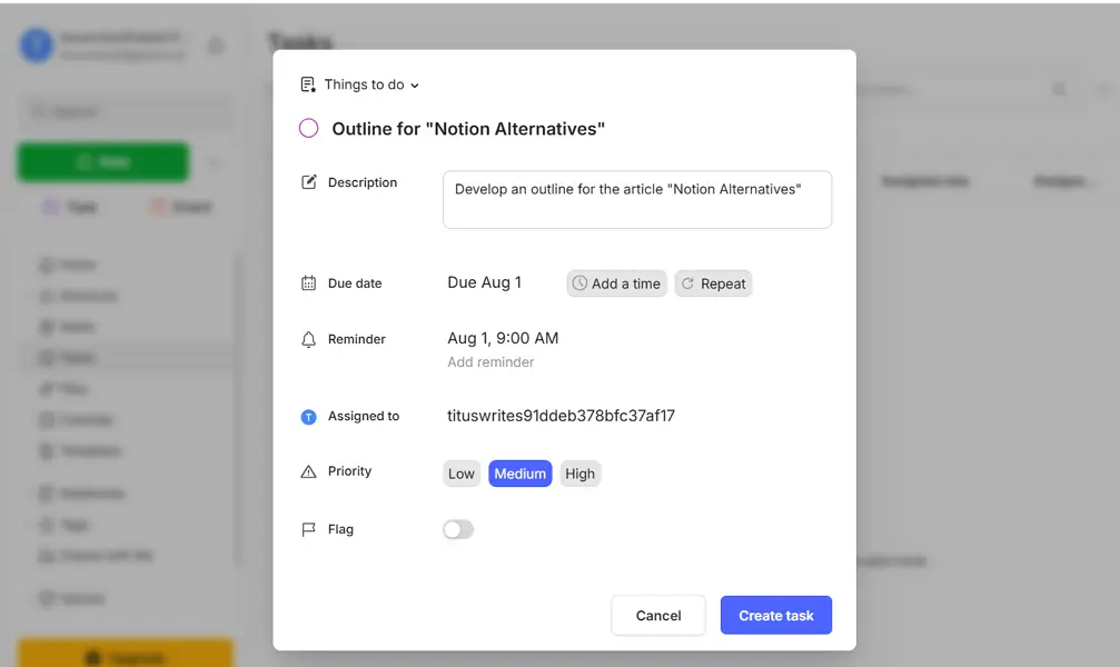 Notion Alternatives