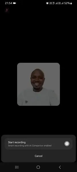 Record Zoom meeting on smartphone